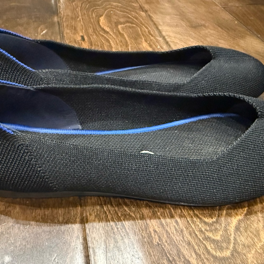 Rothy's The Flat Size 8 ballet flats black